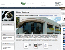 Tablet Screenshot of motion-solutions.net